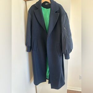 Zara coat/ Bomber jacket